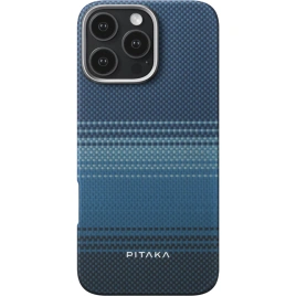 Чехол Pitaka Tactile Woven case для iPhone 16 Pro Moonrise