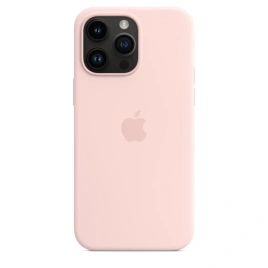 Силиконовый чехол Apple MagSafe для iPhone 14 Pro Chalk Pink