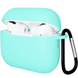 Силиконовый чехол Gurdini для AirPods Pro 3 Mint