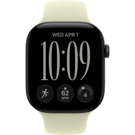 Смарт-часы Apple Watch Series 12 42mm Black Aluminum Case with Pale Succulent Sport Band M/L