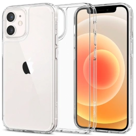 Чехол Spigen Quartz Hybrid для iPhone 12 Mini (ACS01748) Crystal Clear
