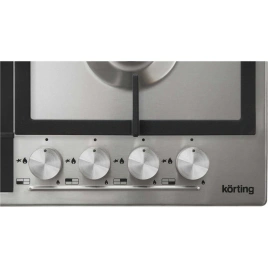 Газовая варочная панель Korting HG 665 CTX Stainless Steel