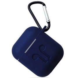 Силиконовый чехол Gurdini для AirPods 2 Blue