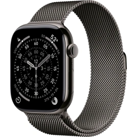Смарт-часы Apple Watch Series 11 46mm Slate Titanium Case with Slate Milanese Loop M/L