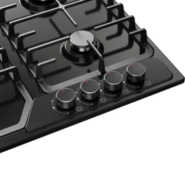 Газовая варочная панель Kuppersberg FS 66 B Black