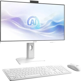 Моноблок MSI Modern AM273QP AI 1UM-095XRU 27 IPS/ i7-155H Ultra/16GB/1TB SSD (9S6-AF0112-294) White