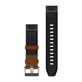 Ремешок Garmin QuickFit Marq Leather Watch Band (010-13225-08) 22mm Brown/Black