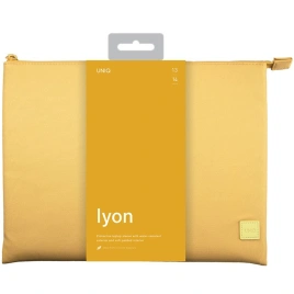 Чехол-папка Uniq LYON Laptop Sleeve для ноутбуков 14 Canary Yellow