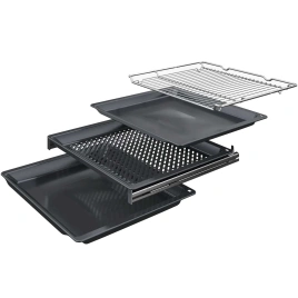 Электрический духовой шкаф Bosch Serie 8 HMG978NB1 Black