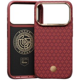 Чехол Benks ArmorGrid Edge X9 Case with Kevlar для iPhone 18 Pro Sawy Red (C.K.FL.AP.RD.X069)