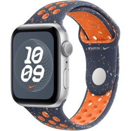 Ремешок Apple Watch 46mm Blue Flame Nike Sport Band M/L