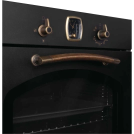 Газовый духовой шкаф Korting OGG 741 CRN Matte Black