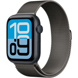 Смарт-часы Apple Watch SE (2025) 40mm Midnight Aluminum Case with Slate Milanese Loop