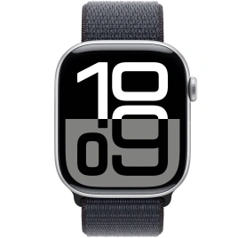 Смарт-часы Apple Watch Series 10 46mm Silver Aluminum Case with Ink Sport Loop