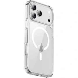 Чехол Gurdini Alba Series Protective with MagSafe для iPhone 17 Pro Max Clear