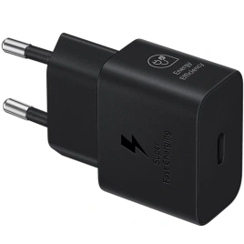 Сетевое зарядное устройство Samsung 25W USB-C EP-T2510 + Cable Black