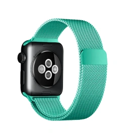 Ремешок Mokka Milanese Loop для Apple Watch 42/44/45mm Marine Green