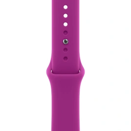Смарт-часы Apple Watch Series 12 42mm Black Aluminum Case with Magenta Sport Band S/M