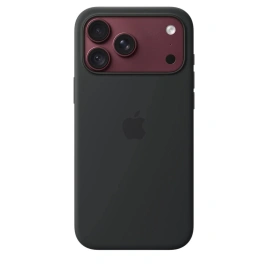 Чехол Apple Silicone Case with MagSafe для iPhone 18 Pro Max Black (MK954)