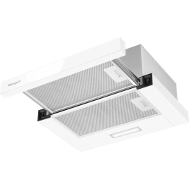 Встраиваемая вытяжка Weissgauff TEL 450 White Glass