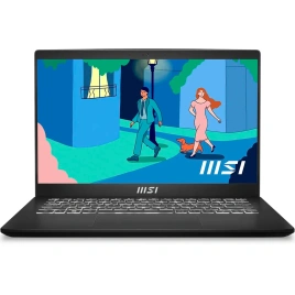 Ноутбук MSI Modern 14 C5M-012RU 14 FHD IPS/ R5-5625U/16GB/512Gb SSD (9S7-14JK12-012) Black