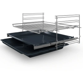 Электрический духовой шкаф Bosch Serie 6 HBJN10YW0R Pearl White/Gold