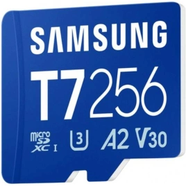 Карта памяти Samsung Micro SecureDigital 256Gb SDXC Samsung T7 class10 UHS-I U3 (MB-MB256T)