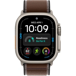 Смарт-часы Apple Watch Ultra 4 (2026) 49mm Natural Titanium Case with Dark Umber Trail Loop M/L