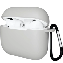 Силиконовый чехол Gurdini для AirPods Pro 3 Gray