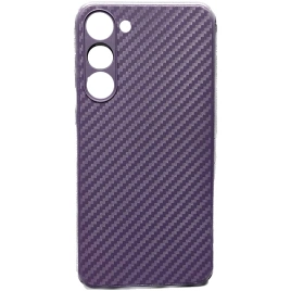 Чехол Silicone Carbon для Galaxy S23 Plus Purple