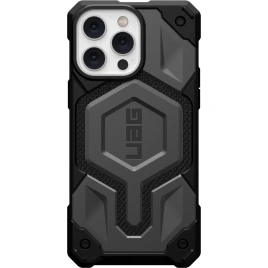 Чехол UAG Monarch Pro Kevlar For MagSafe для iPhone 14 Pro Max Kevlar Silver