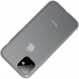 Чехол Baseus для iPhone 11 Jelly Liquid Silica Gel (WIAPIPH61S-GD01) Transparent