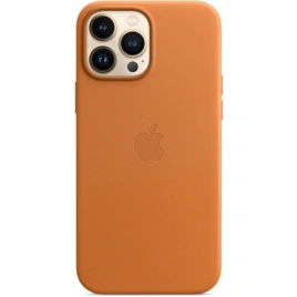 Кожаный чехол Apple MagSafe для iPhone 13 Pro Golden Ocher