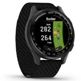 Смарт-часы Garmin Approach S50 50mm (010-03010-00) Slate/Black ComfortFit Nylon Band