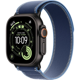 Смарт-часы Apple Watch Ultra 3 (2025) 49mm Black Titanium Case with Blue/Bright Blue Trail Loop M/L