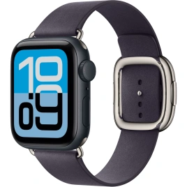 Смарт-часы Apple Watch SE (2025) 44mm Midnight Aluminum Case with Midnight Purple Modern Buckle S