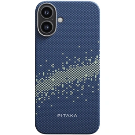 Чехол Pitaka StarPeak Tactile Woven case для iPhone 16 Plus Milky Way Galaxy