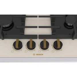 Газовая варочная панель Bosch Serie 6 PPP6B1B90R Beige