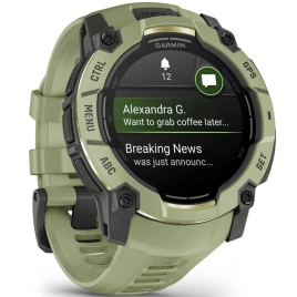 Смарт-часы Garmin Instinct 3 50mm Amoled Fern Green with Fern Green Band (010-03020-02)