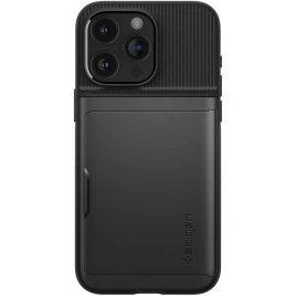 Чехол Spigen Slim Armor CS для iPhone 15 Pro Max (ACS06589) Black