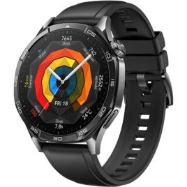 Смарт-часы Huawei Watch GT 5 46mm Black Fluoroelastomer (55020DGL)