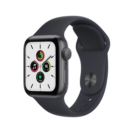 Смарт-часы Apple Watch Series SE GPS 44mm Space Gray/Midnight (Серый космос/Черный) Sport Band (MKQ63RU/A)