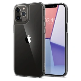Чехол Spigen Quartz Hybrid для iPhone 12/12 Pro (ACS01705) Crystal Clear