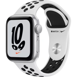 Смарт-часы Apple Watch Series SE GPS 40mm Silver/Black (Серебристый/Черный) Nike Sport Band (MKQ23)