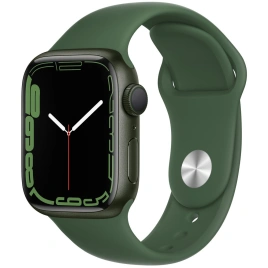 Смарт-часы Apple Watch Series 7 GPS 45mm Green Sport Band (MKN73)