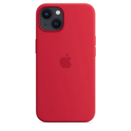 Силиконовый чехол Apple MagSafe для iPhone 13 Red