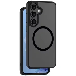 Чехол Deppa Silk Frost MagSafe для Samsung Galaxy S25 84263 Black