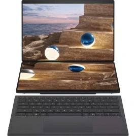 Ноутбук ASUS Zenbook Duo UX8407AA-SN197X 14 OLED/X9 388H Ultra/32GB/2TB SSD (90NB16V1-M00900) Elephant Gray