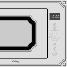 Микроволновая печь Korting KMI 825 RGW White