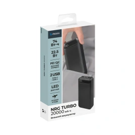 Внешний аккумулятор Deppa NRG Turbo V2 20000 mAh 33638 Black